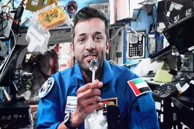 رائد الفضاء الإماراتي سلطان النيادي يشارك في جولة في شبه الجزيرة العربية من الفضاء