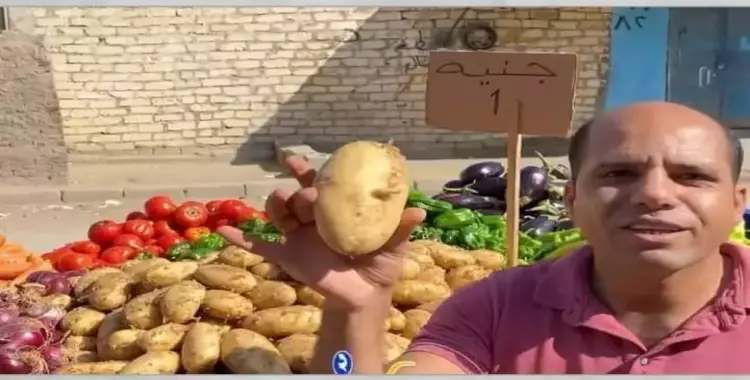 كيلو البطاطس والطماطم والخيار  بـ بجنيه في هذه المحافظة