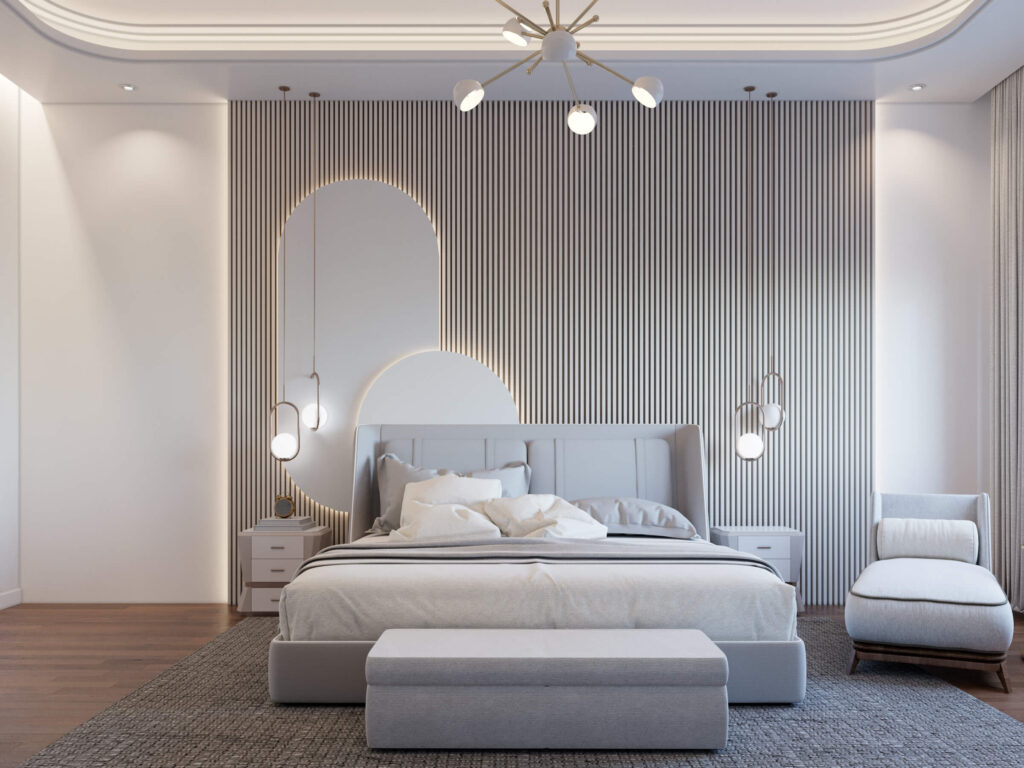 استخدام اللون الرمادي في تصميم غرفة نوم عصرية وملهمة: دليلك لإضافة الأناقة والحيوية